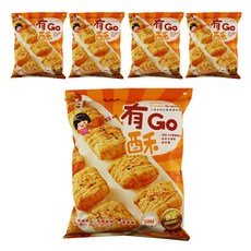 一口田 十榖米同心餅 (鹹愛原味) 非油炸, 35g, 5包