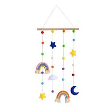 彩虹造型壁掛吊飾, 混色