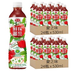 愛之味 鮮採蕃茄綜合蔬菜汁 SFN升級配方, 530ml, 48瓶