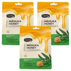 콤비타 UMF10+ 마누카허니 로젠지 올리브, 180g, 3개