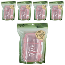 Fullicon 護立康 7格防潮保健盒 - ABS材質, 8.5cm x 12cm x 3.8cm, 5盒