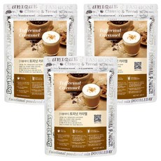 韓國 DOUBLEDAY 太妃糖焦糖拿鐵粉, 3個, 800g, 1入