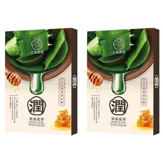MY SCHEMING 我的心機 大地農潤 極潤鮮萃蜂蜜蘆薈保濕面膜 源生質地 嫩膚凍體 植纖膜布 親膚舒柔 保濕修護 深層滋潤, 5片, 2盒