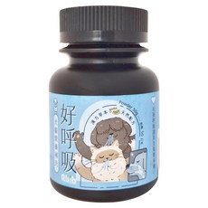 Abib 亞筆 好呼吸 犬貓營養保健品, 上呼吸道功能活化生津潤肺, 50g, 1罐