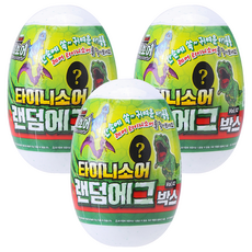 공룡메카드 타이니소어 랜덤발송 에그박스 Vol 2, 3개