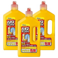 SC Johnson 莊臣 超濃縮強力消臭排水管道疏通凝膠清潔劑, 800g, 3瓶