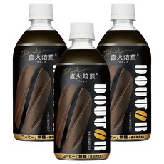 Asahi 朝日 Doutor 直火焙煎黑咖啡, 3個, 480ml