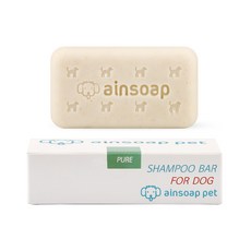 ainsoap 狗狗無香皂 + 皂用起泡網, 90g, 1套
