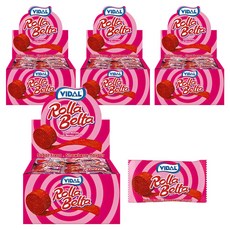 비달 스트로베리 롤젤리 24개입, 480g, 4개