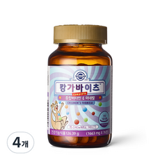 솔가 캉가바이츠 어린이 종합비타민 미네랄 76일분, 76정, 4개