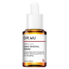 DR.WU 達爾膚 杏仁酸溫和煥膚精華 8%, 15ml, 1瓶