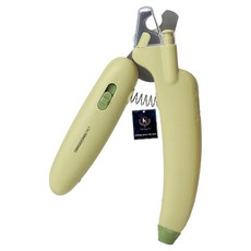 DING DONG PET 寵物香蕉LED指甲剪 156 x 54 x 26 mm, 1個, 綠色