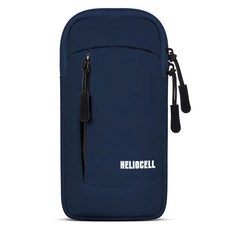 Heliocell 跑步運動臂帶, 1個, 海軍藍