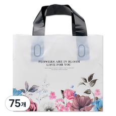 Inp LDPE 手提塑膠袋 小 30 x 20 cm, 06 盛開花朵, 75個