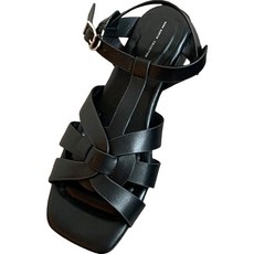 루나마틴 키엘노엘 여성용 멜레 위빙 메르제인 샌들 힐 3cm