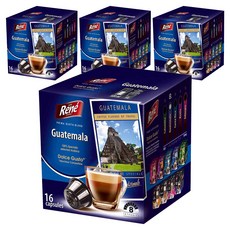 르네 돌체구스토 호환캡슐 과테말라 안티구아 캡슐커피, 16개입, 4개, 7g