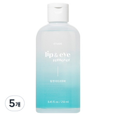 에뛰드하우스 립 앤 아이 리무버, 250ml, 5개