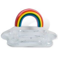 DING DONG PET 寵物彩虹泳圈, 透明