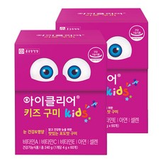 Chong Kun Dang 鍾根堂 Eyeclear 孩童綜合營養維他命軟糖, 60錠, 2個