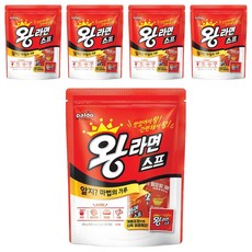 팔도 왕라면 스프 20p, 100g, 5개