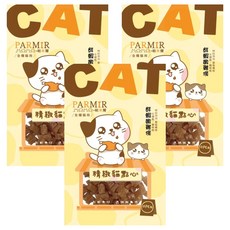 PARMIR 帕米爾 精緻貓點心 鮮蝦嫩雞條, 40g, 3包
