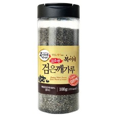 복이네먹거리 고소한 검은깨가루 용기형, 100g, 1개