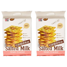 AJI OKASHI 味覺百撰 奶鹽穀造脆餅, 312g, 2包