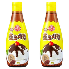 오뚜기 달콤한쵸코시럽, 220g, 2개