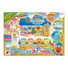 麵包超人 冰淇淋店玩具, 角色扮演購物樂趣，激發想像力，安全材質，色彩鮮豔, 1個