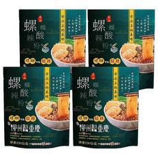 亟品 螺獅酸辣粉 柳州風味, 230g, 4包