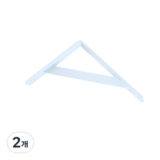 ZIO-BIZ 튼튼 선반대 화이트, 2개