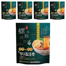 亟品 螺獅酸辣粉 柳州風味, 230g, 5包