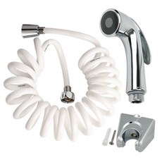 Y-net 馬桶沖洗器 + 白色彈簧軟管 2.5m, 1套