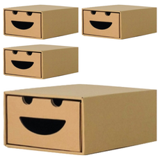 地窖工藝儲物箱, 4個, D型