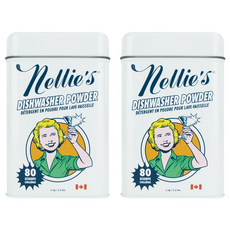 nellie's 洗碗機專用清潔粉, 1kg, 2個