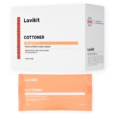 La vikit Kotner 烘衣機香氛紙 衣物柔軟紙 杏桃麝香 正品, 1個, 40張