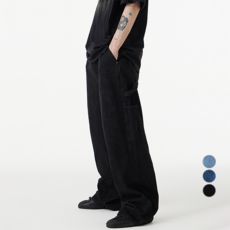 URBANAGE 男女通用木匠寬版牛仔褲