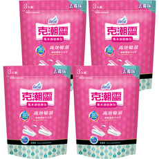 farcent 花仙子 克潮靈 集水袋 替換包 去霉味 3入, 540g, 4袋