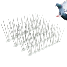 Mongrico鳥類驅逐鴿子貓咪驅逐用品鳥類尖刺 25cm 刺, 15個