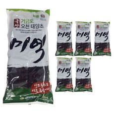골드물산 거금도 오천 태양초 미역, 200g, 6개