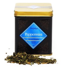 Darjeelian 鐵盒裝胡椒薄荷茶葉, 40g, 1盒