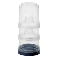 MOTHER-K 積木式奶嘴收納盒, 節省空間方便攜帶, 前後分隔收納設計, 海軍藍, 1組