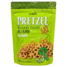 SAMJIN 三進 迷你蝴蝶脆餅 芥末口味, 300g, 1包