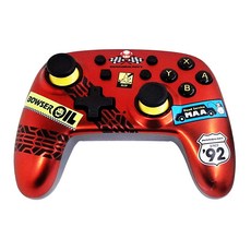 PowerA 任天堂 Nano有線遊戲手把 瑪利歐, NSGP0124-01, 賽車紅, 1個