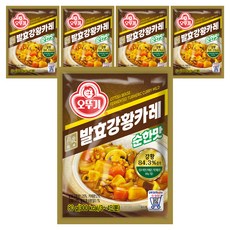 OTTOGI 不倒翁 百歲發酵薑黃咖哩粉 原味, 80g, 5包