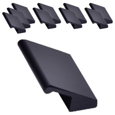 把手世界Terra Khan 1孔家具把手 黑色, 10個