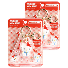 BUNNYLAND Hello Kitty公仔鑰匙圈, 2個