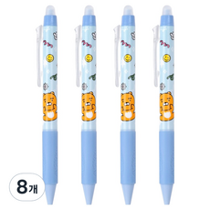 KAKAO FRIENDS Say Cheese 可擦拭原子筆 0.5mm, Ryan, 8個