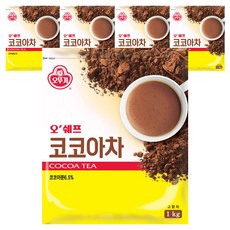 OTTOGI 不倒翁 可可粉, 1kg, 1包, 5包