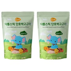 oneuldo 孩童米餅棒, 110g, 2包, 混合口味(南瓜/地瓜)